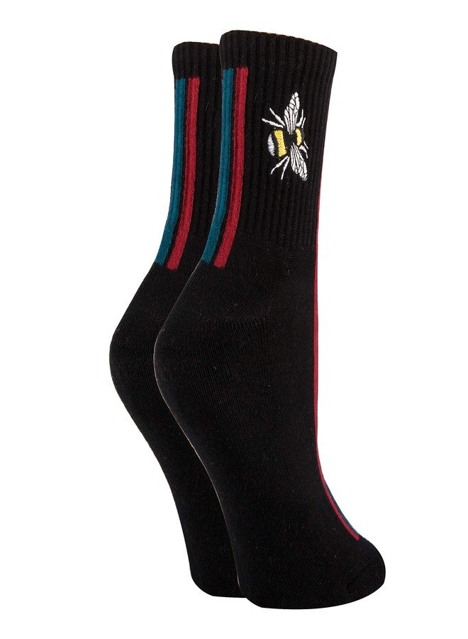 Sock It Up Women's Casual Crew Socks - Hard Honey - Image 2