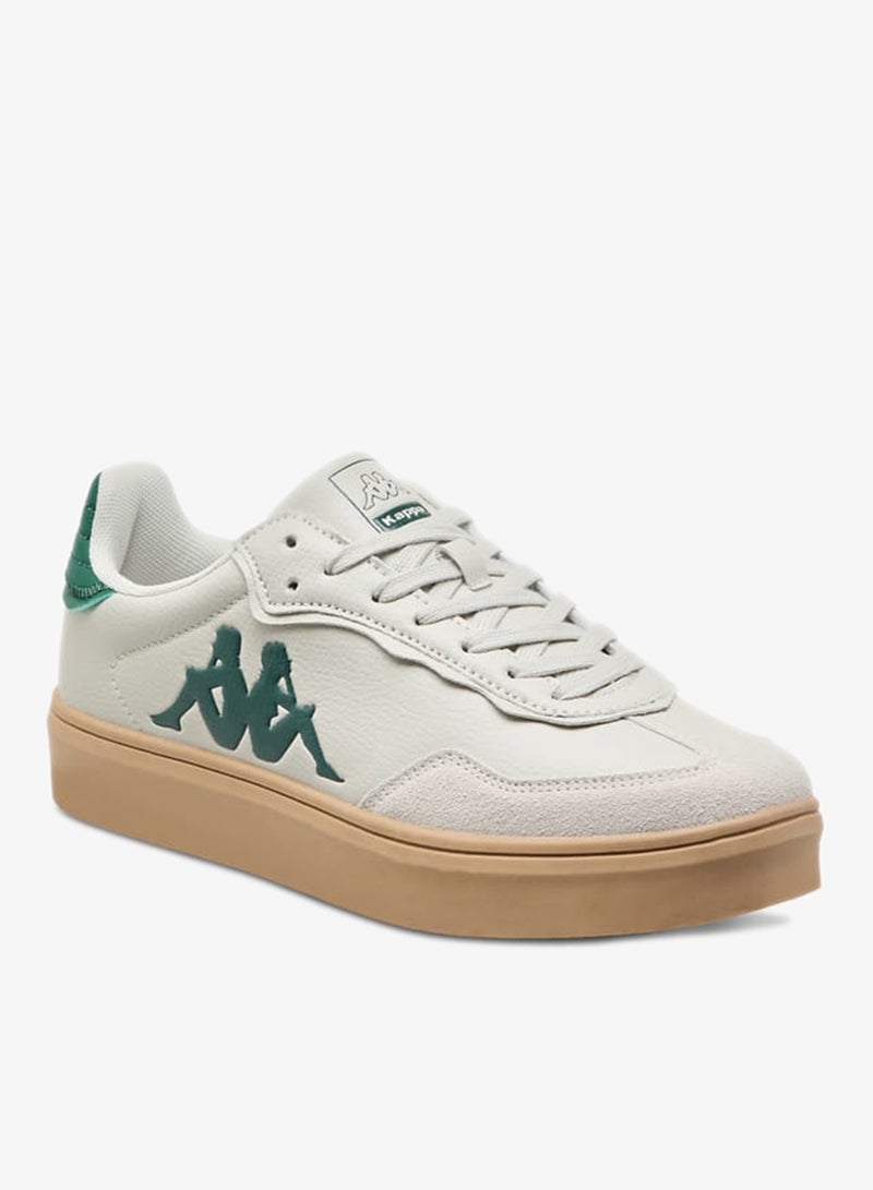 Kappa Women's Logo Embossed Sports Shoes with Lace-Up Closure - Image 2