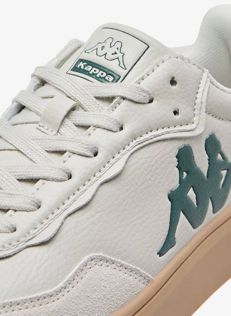 Kappa Women's Logo Embossed Sports Shoes with Lace-Up Closure - Image 4