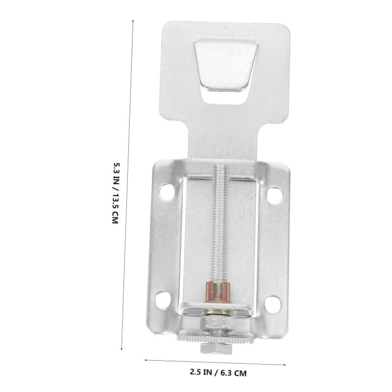 2Pcs Adjustable Range Hood Mounting Bracket Steel Hooks Easy Clean Kitchen Installation - Image 3