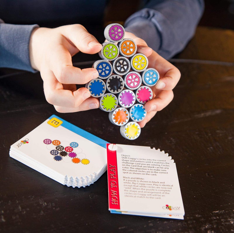 Fat Brain Toys Coggy, Fidget Puzzles Brain Teaser, Travel Puzzle Games - Image 4