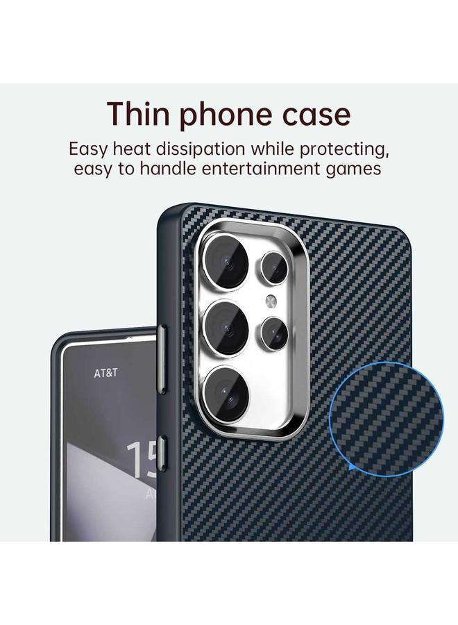 اس-توب جراب لهاتف Samsung Galaxy S25 Ultra 5G من ألياف الكربون IMD - Image 5