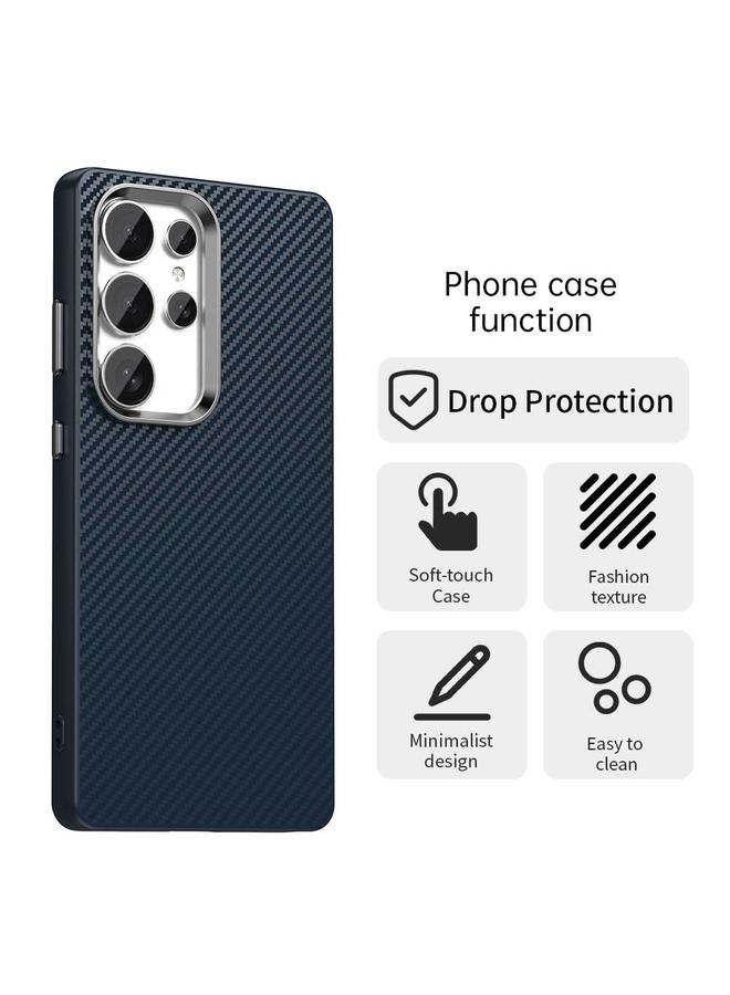 اس-توب جراب لهاتف Samsung Galaxy S25 Ultra 5G من ألياف الكربون IMD - Image 2