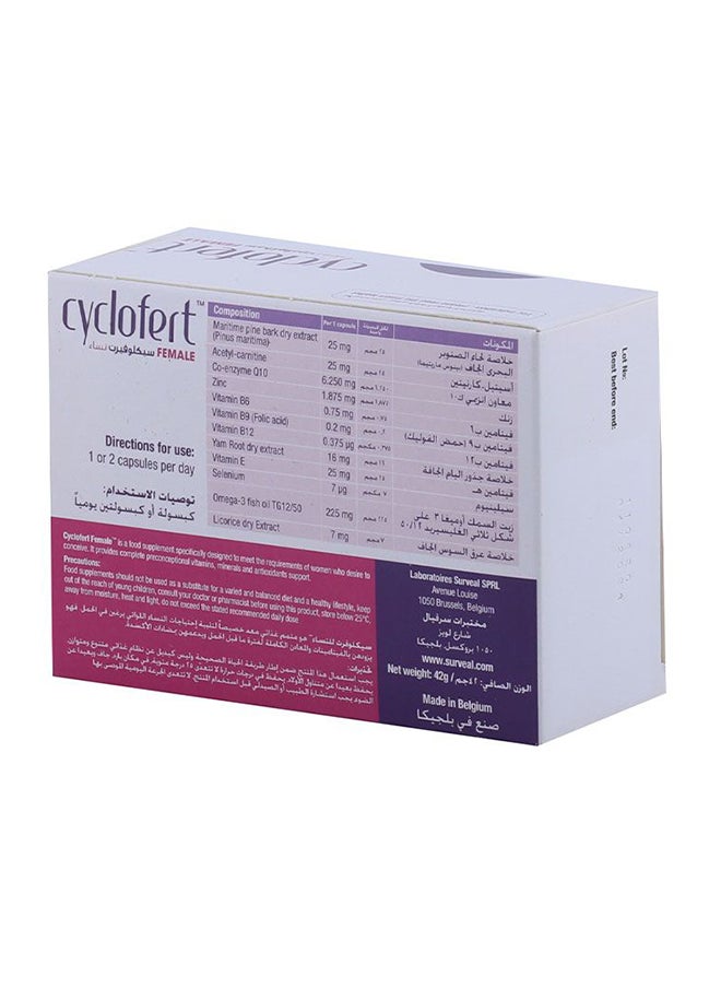 Cyclofert - Female Capsule 60's - Image 1