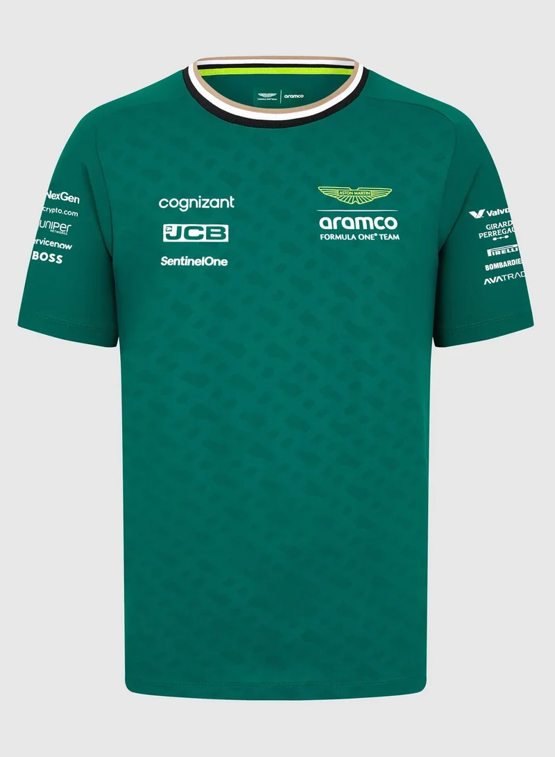 Aston Martin  Aston Martin F1 KIDS ALONSO TEAM T-shirt  | Best Price UAE