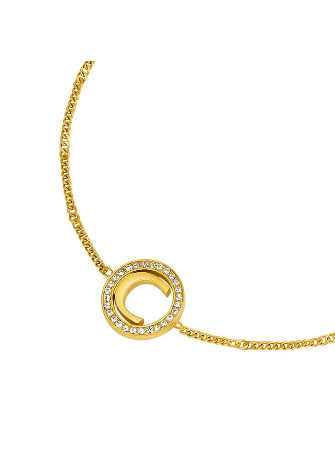 شيروتي 1881 Lavinia Gold Plated Stainless Steel Chain Bracelet for Women