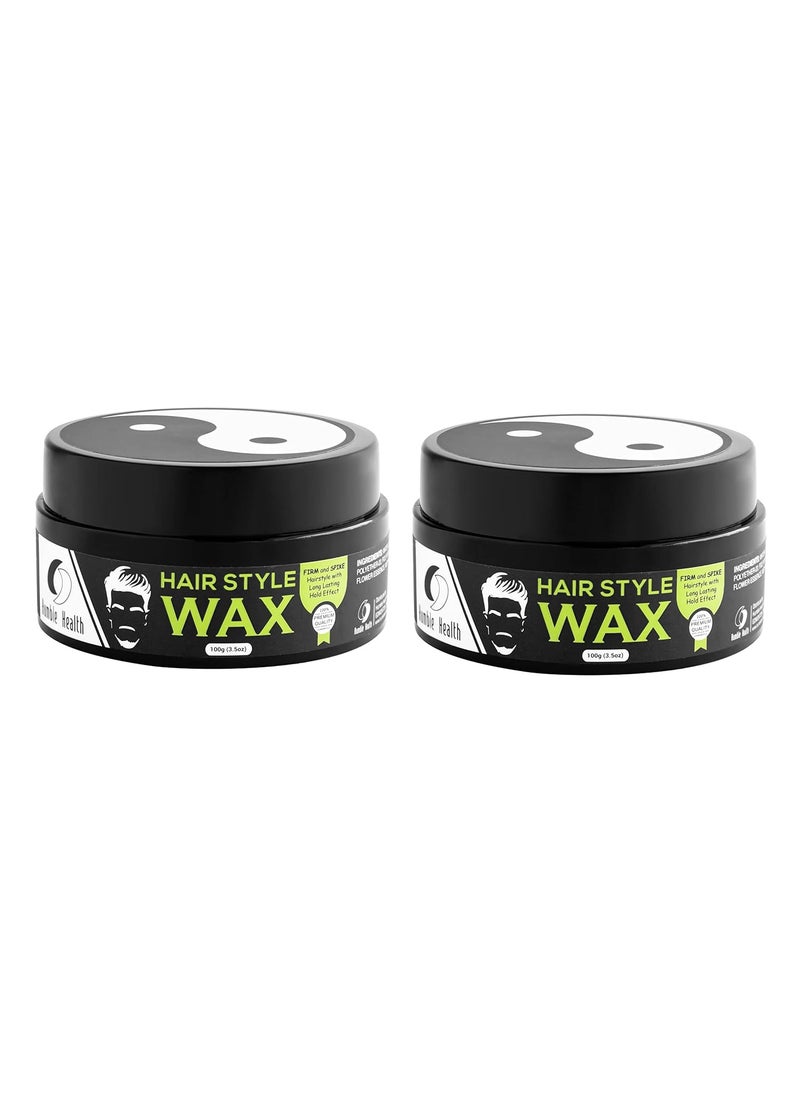 Humble Health - 2Pack Dao Hair Styling Wax  Natural Look  Extra Strong Hold  MatteLow Shine  Premium Styling Putty  Easy to Wash 100g 35oz - Image 1