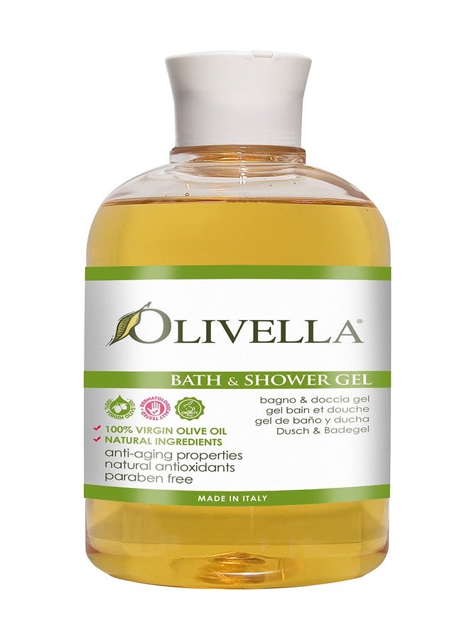 Olivella Virgin Olive Oil, Bath & Shower Gel - 16.9 Oz - Image 1