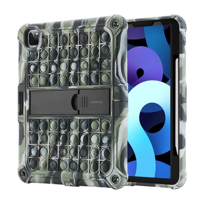 XZC iPad Pro 129 Case 2022202120202018 Heavy Duty Shockproof Cover for iPad Pro 129 Inch 6th Generation 2022 5th Gen 2021 4th Gen 2020 3rd Gen 2018 Camouflage