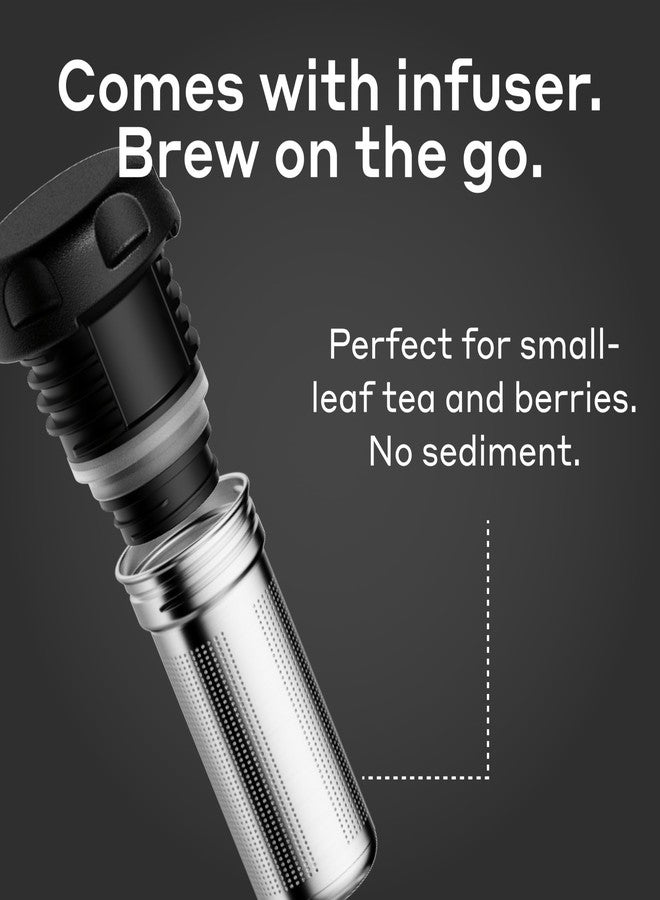 BOBBER 26 oz Vacuum Insulated Stainless Steel Water Bottle with Cup Lid - Dishwasher Safe - Keeps Drinks Hot for 28 Hours - Double Walled Coffee Thermos for Hot Drinks (Glossy) - Image 4