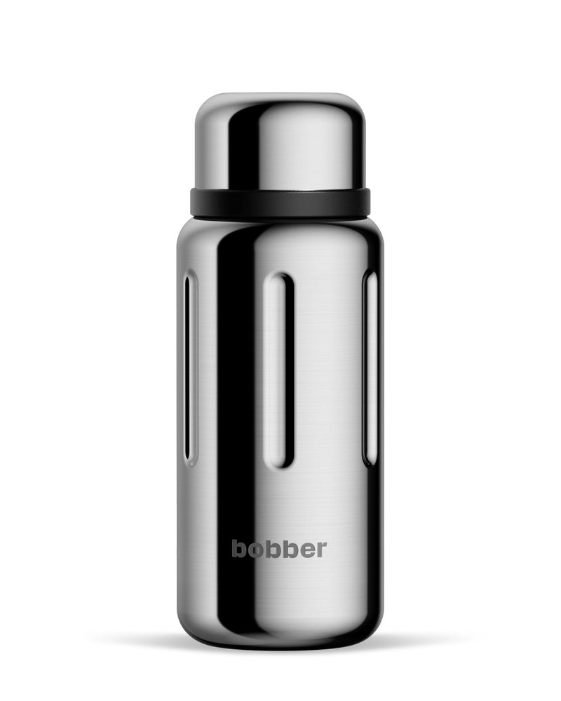 BOBBER 26 oz Vacuum Insulated Stainless Steel Water Bottle with Cup Lid - Dishwasher Safe - Keeps Drinks Hot for 28 Hours - Double Walled Coffee Thermos for Hot Drinks (Glossy) - Image 1