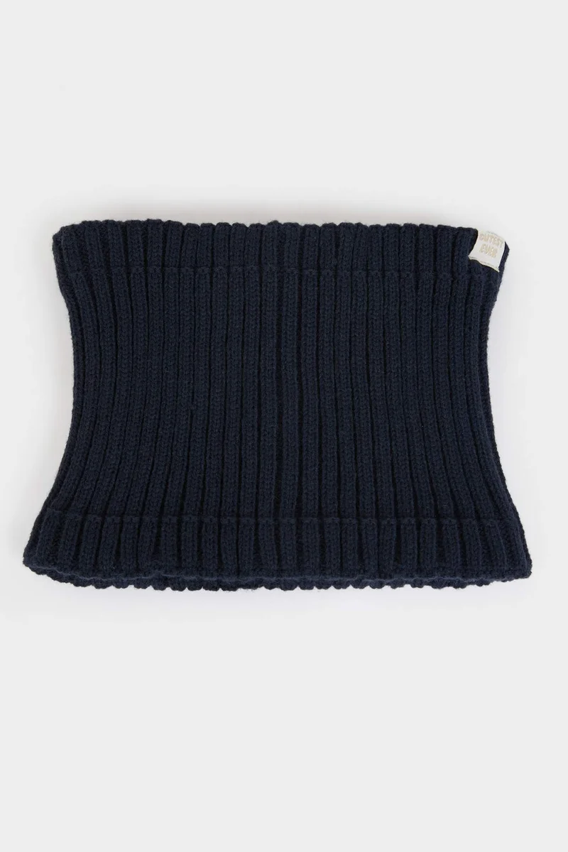 ديفاكتو Baby Boy Lined Knit Scarf