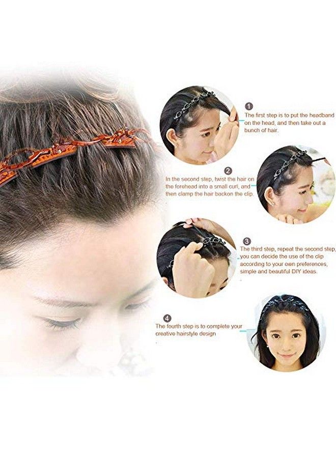 FAVELA عصابات رأس ومشابك شعر للبنات والسيدات ومشابك للشعر الرقيق أو الكثيف وتصفيفة الشعر ذات الانفجارات المزدوجة ودبابيس الشعر ومشابك التمساح لوضع المكياج وغسل الوجه واليوغا وما إلى ذلك، عبوة من قطعة واحدة. - Image 5