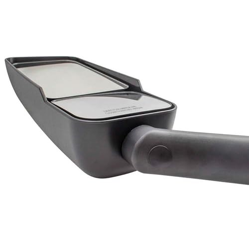 Brock Driver Left Manual Door Mirror Textured Black Without Heat-Marker Light Compatible With 2003-2009 Chevrolet Kodiak 2003-2009 GMC TopKick 1334-4000L - Image 5