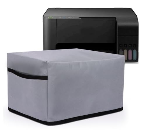 Cranique Dust Proof Printer Cover for Epson EcoTank L3150 / L3110 (Grey) - Image 1