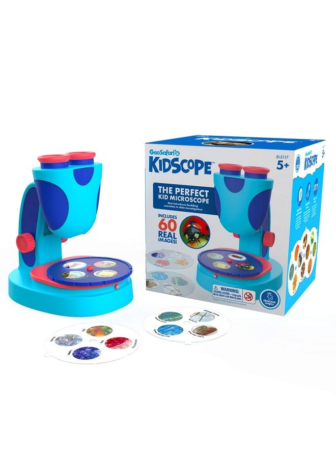 Educational Insights Geosafari Jr. Kidscope Kids Microscope Stem Toy Gift For Boys & Girls Ages 5+ - Image 1