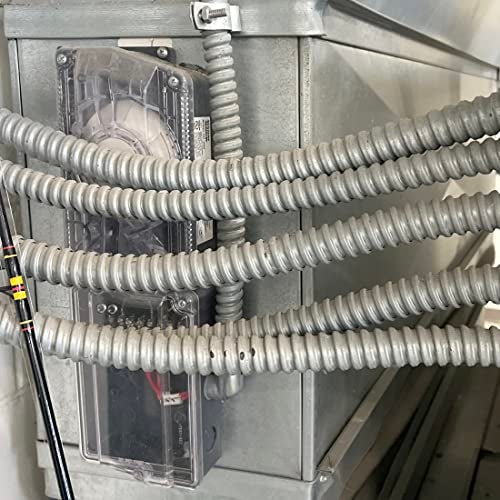 Maxxima 3/4 in. x 25 ft. Galvanized Steel Flexible Electrical Conduit - Greenfield Electrical 25 ft. Roll, Corrosion Resistant, Smooth Interior for Wire Pulling, Durable and Flexible, UL Listed - Image 5