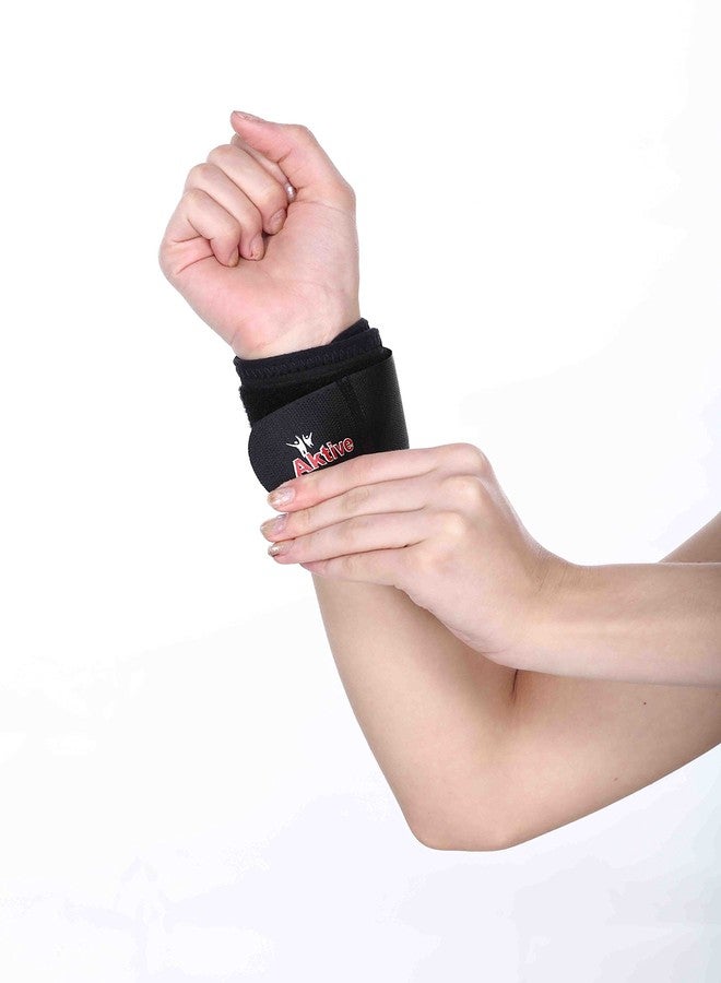 Aktive Support 533 Wrist Support - Free Size (Black) - Image 2