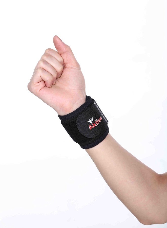 Aktive Support 533 Wrist Support - Free Size (Black) - Image 1