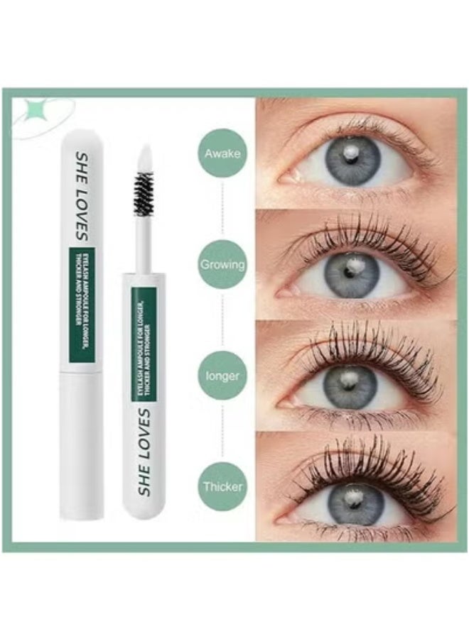 She Loves Eyelash Ampoule for Longer, Thicker and Stronger, Advanced Eyelash Growth Serum, Lash Enhancing Serum, Promotes Longer, Thicker Lashes - Image 2