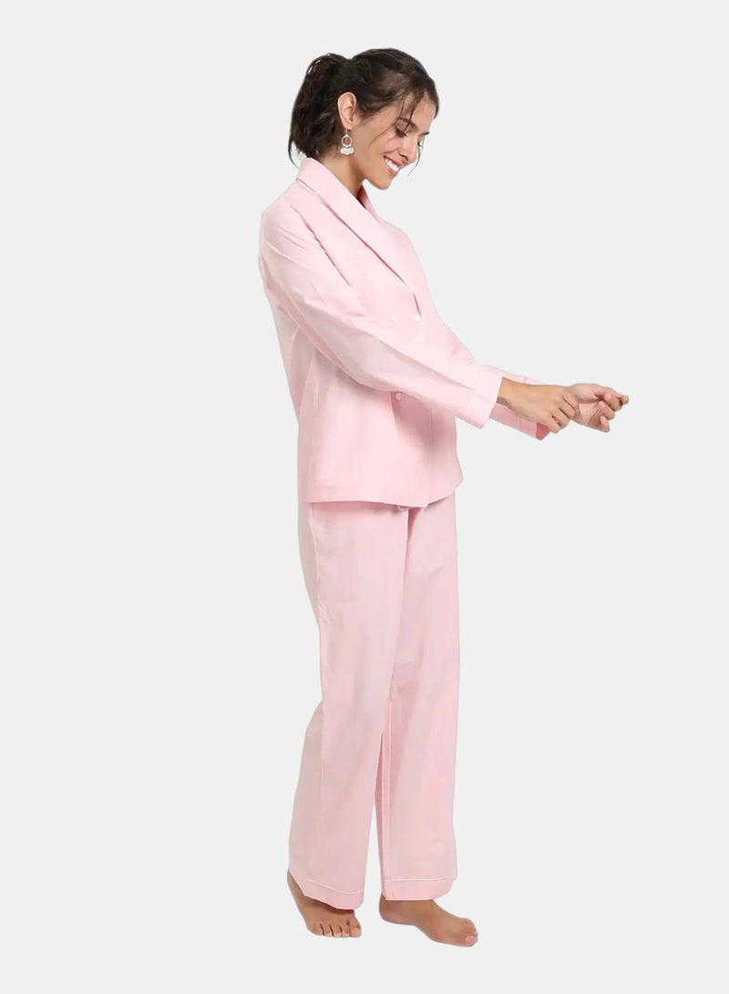 Carina Double-Breasted Pyjama Set - Image 2
