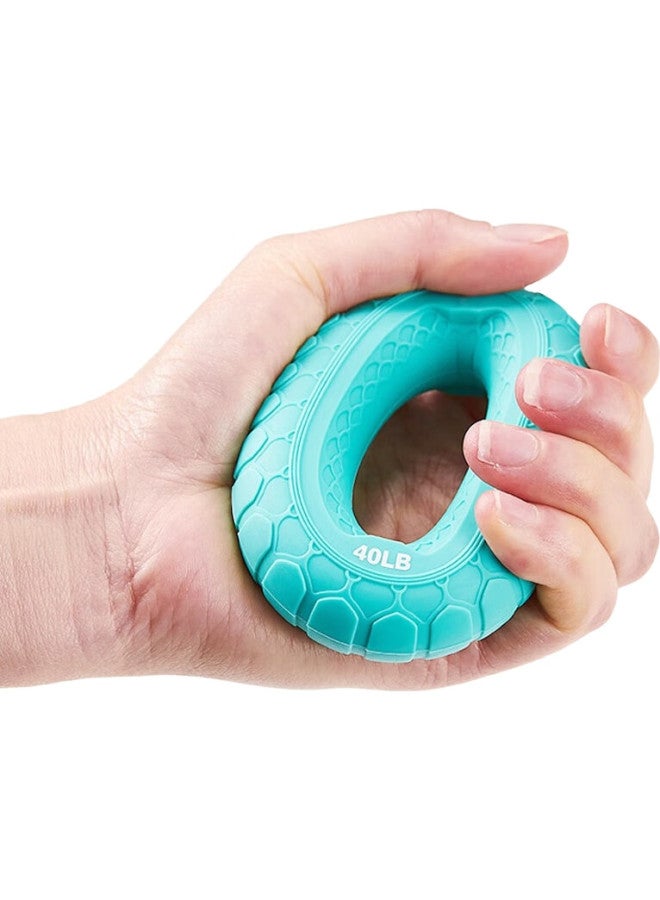 Dweck Grip Strengthener Silicone Ball, Hand Strength Finger Trainer, Rehabilitation Massage, Reinforced Tire Model, Minglan 40 Pounds - Image 2