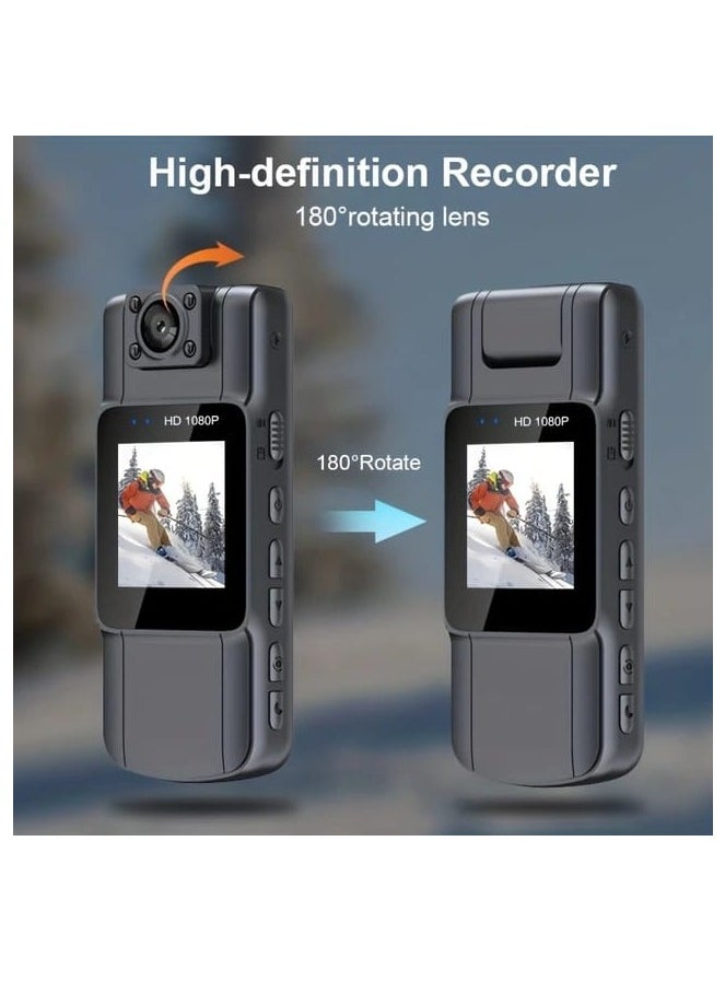 Generic 1080P HD Mini Body Camera Portable Digital Video Recorder Body Cam Infrared Night Vision Portable Police Cam Small Bike Camcorder  - Image 4