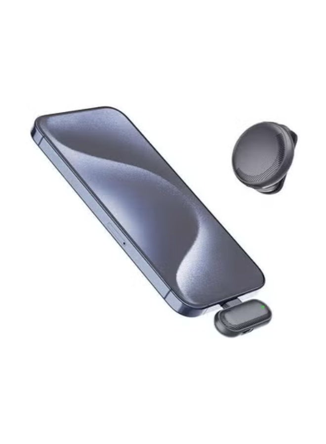 JAJEEK SX19 Wireless Clip-On Microphone with Noise Reduction – Compact Lavalier Mic for TikTok, News, Interviews & Live Streaming – Stable Transmission & Clear Sound for Video Recording - Image 1