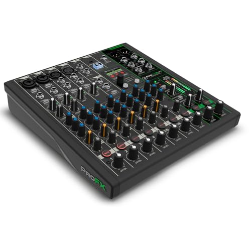 Mackie ProFX10v3+ 10-Channel Professional Analog Mixer with USB, Onyx Mic Preamps, GigFX Effects Engine, and Bluetooth - Image 4