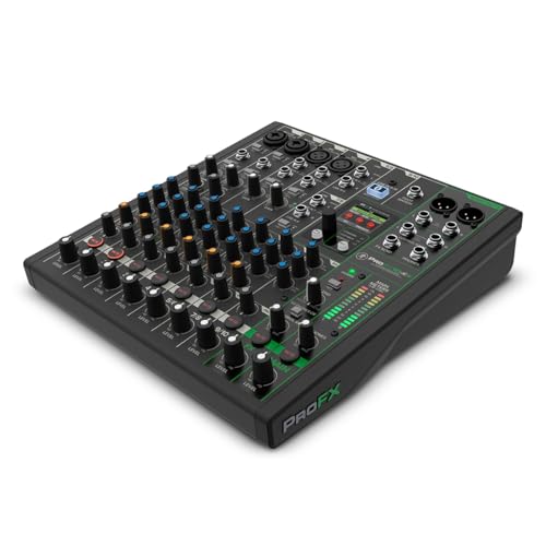 Mackie ProFX10v3+ 10-Channel Professional Analog Mixer with USB, Onyx Mic Preamps, GigFX Effects Engine, and Bluetooth - Image 3