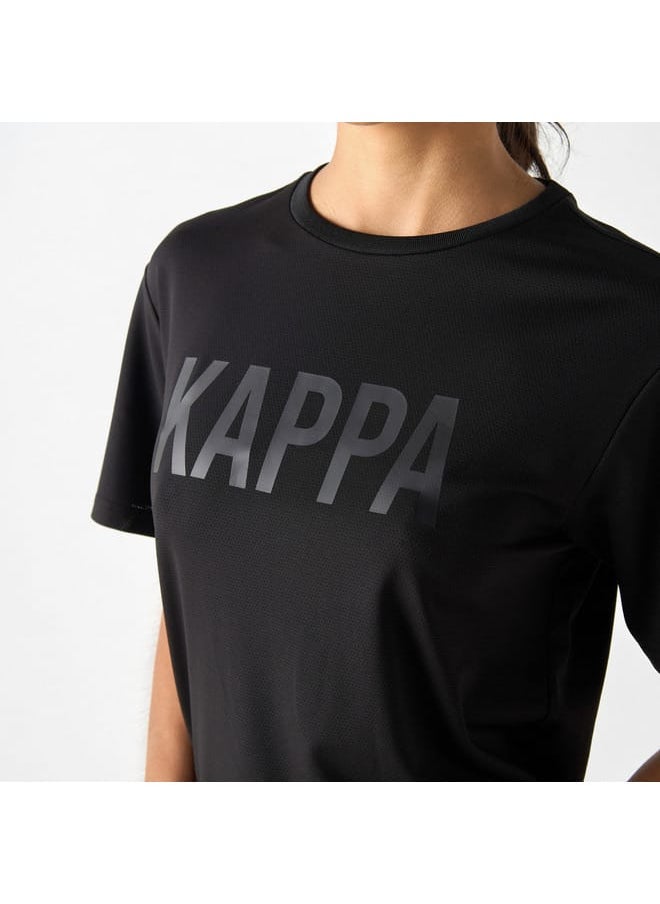 Kappa - Kappa Logo Print T-Shirt with Short Sleeves - Image 1