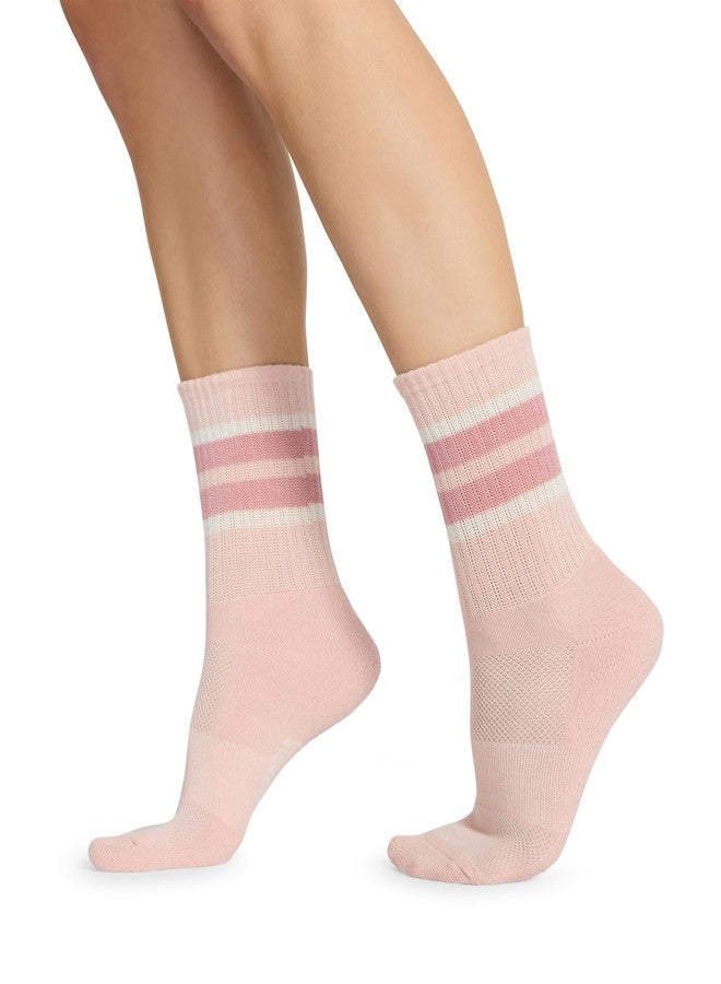 ستيف مادن طقم شورت قصير مخطط من ستيف مادن للنساء، 5 قطع، لون وردي متعدد، مقاس 9-11 - Image 1