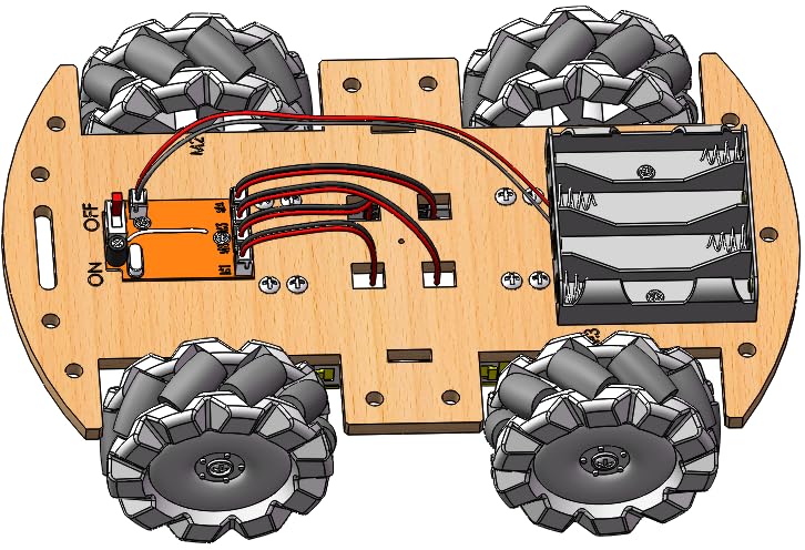 ScienSta STEM Projects for Kids 6 7 8 9 10 11 12 Year Old Build Your Own 4WD Remote Control CarScience Experiment Electronics KitRobotic Car with 68mm Mecanum Wheel DIY rc car kit - Image 5