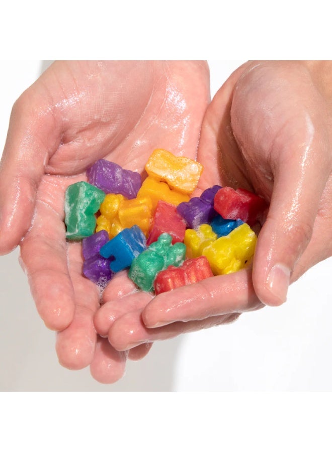 Nectar Life Kids Soap, Mini soaps, Bubble Soap, Bear Shape Mini Soaps For Kids, Handmade in the US Kids Soaps, Fun Bath Time for Children, Boys & Girls, for All Skin Types (Bear Shape) - Image 3