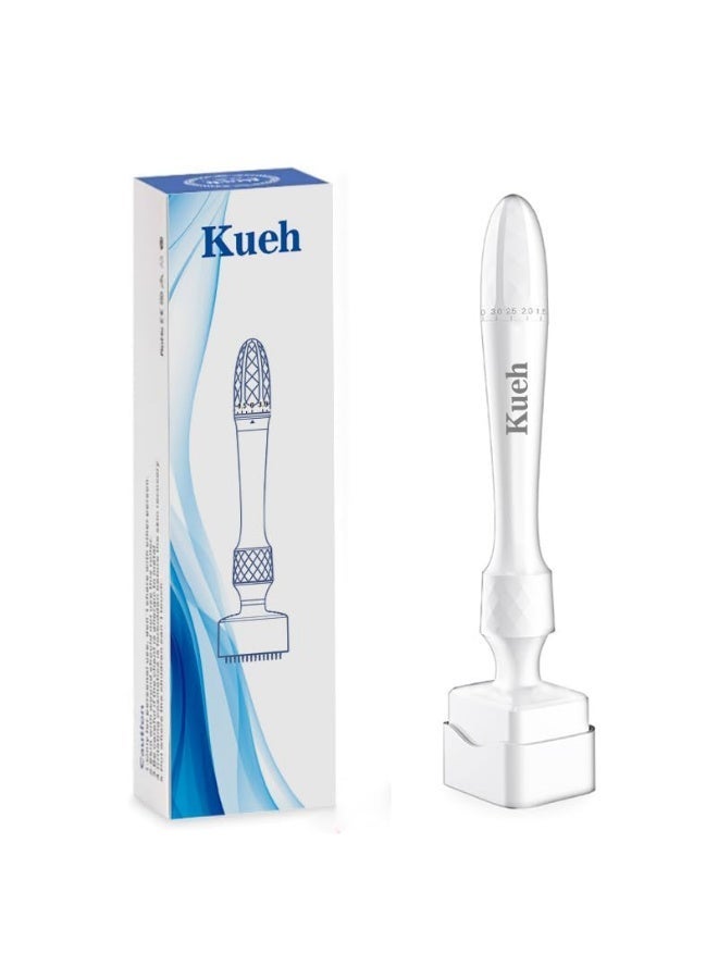 Kueh Original Derma Stamp Beauty Tool - Professional Adjustable Derma Pen for Men and Women - Best Derma Roller Alternative (2026 new white) - Image 1