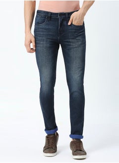Mid Rise Skinny Jeans with Pocket Construct by Styli