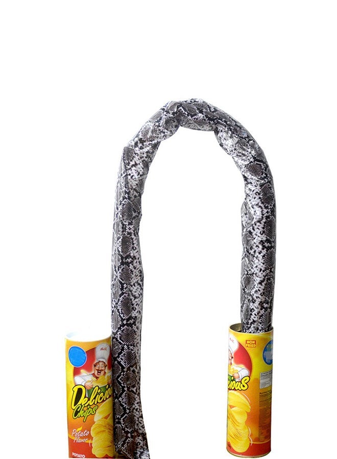Classic Prank Potato Chip Snake Toy Gift Realistic Can Durable Sturdy 21.5x7.5cm - Image 2