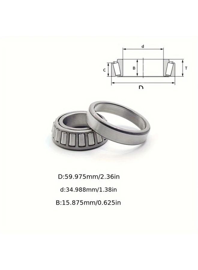 مجموعة إصلاح محمل المقطورة الموديلات L68149 و L68111 و L44649 و L44610 للمحور المخروطي من 1 3/8 إلى 1 1/16 - Image 1