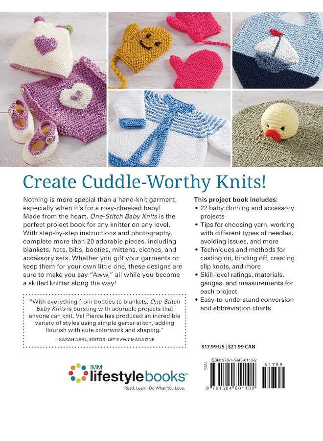 Fox Chapel Publishing One-Stitch Baby Knits: 25 Easy Patterns for Adorable Garments and Accessories Using Garter Stitch - Image 2