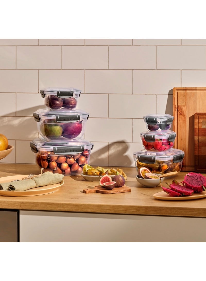 Dunya Plastik 900 ml MASTER Silicone Seal Square Storage Container - Image 5