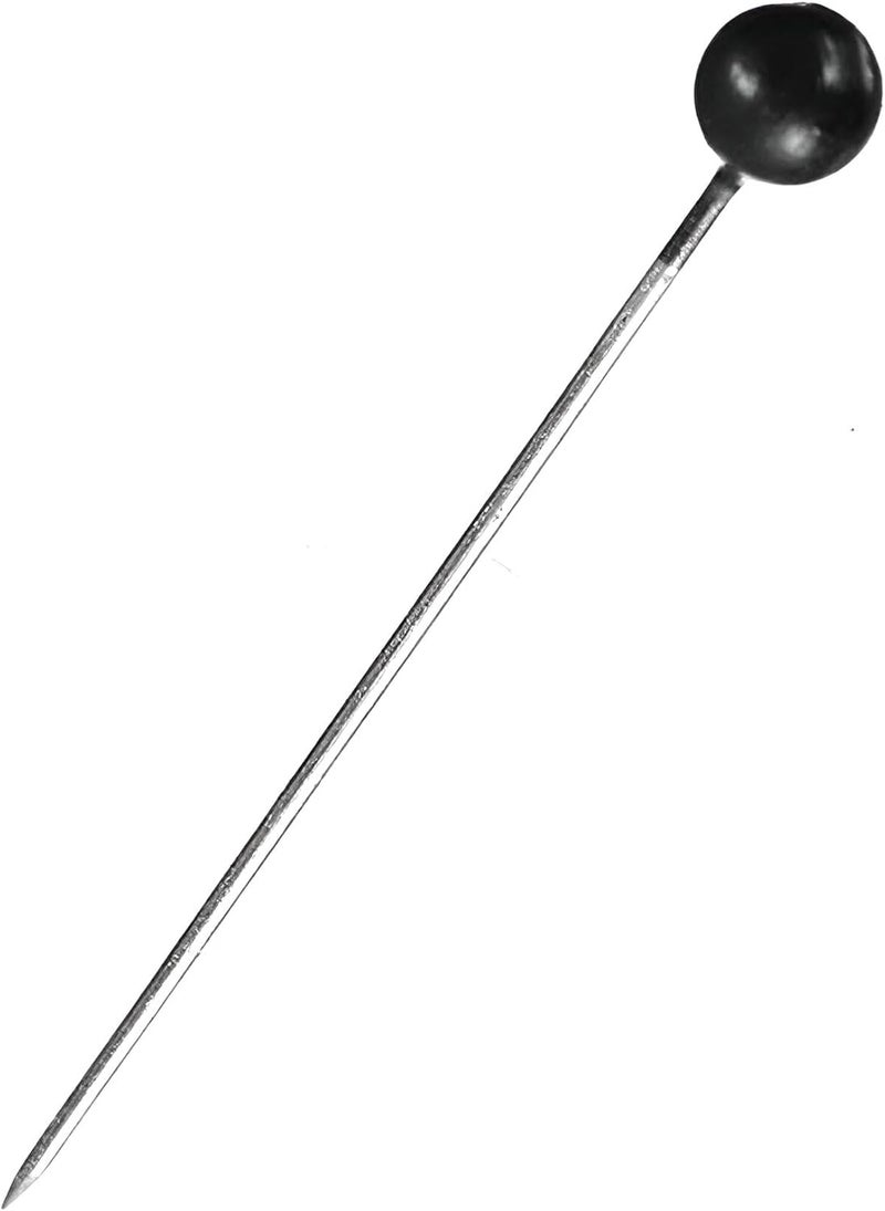 Wetco 800 Pcs Sewing Pins, 1.5 in Round Pearl Heads Pins, Pearlized Pins, Pearl Push Pins, Dressmaker Pins, Quilting Pins for Fabric, Craft and Sewing Project, Weddings Corsage Florists (Black) - Image 3