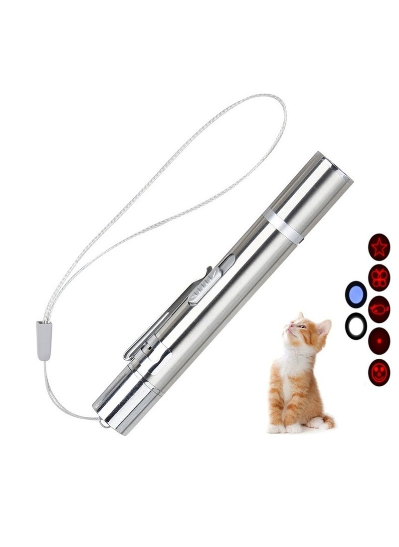Generic LED Laser Light Pointer Silver 