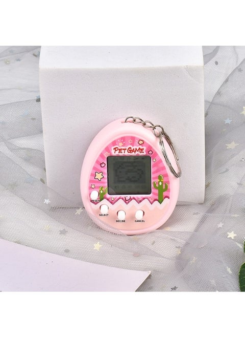 Cute Pet Game Console - Feed the Elf Handheld Electronic Virtual Pet Keychain