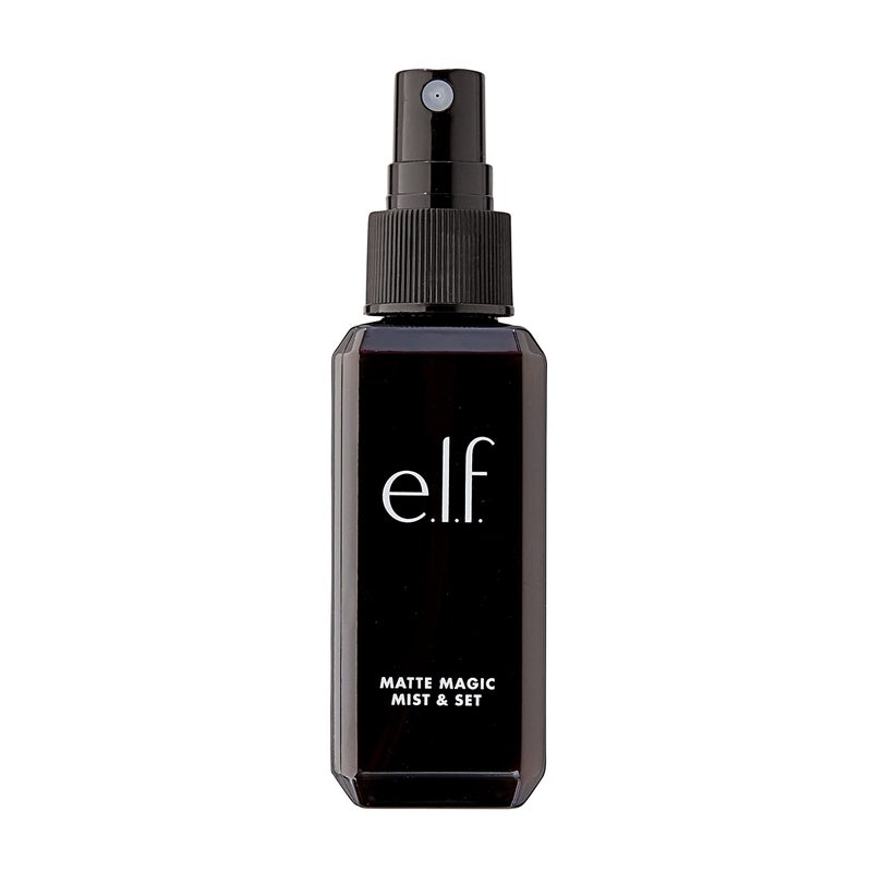 elf e.l.f., Matte Magic Mist & Set - Small, Lightweight, Long Lasting, Mattifying, Revitalizes, Controls Shine, Refreshes, Hydrates, All-Day Wear, 2.0 Fl Oz - Image 1