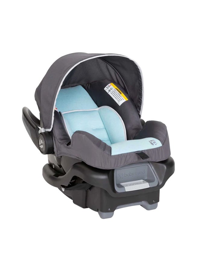 babytrend Tango Stroller With Car Seat - Blue Mist/Black - Image 4