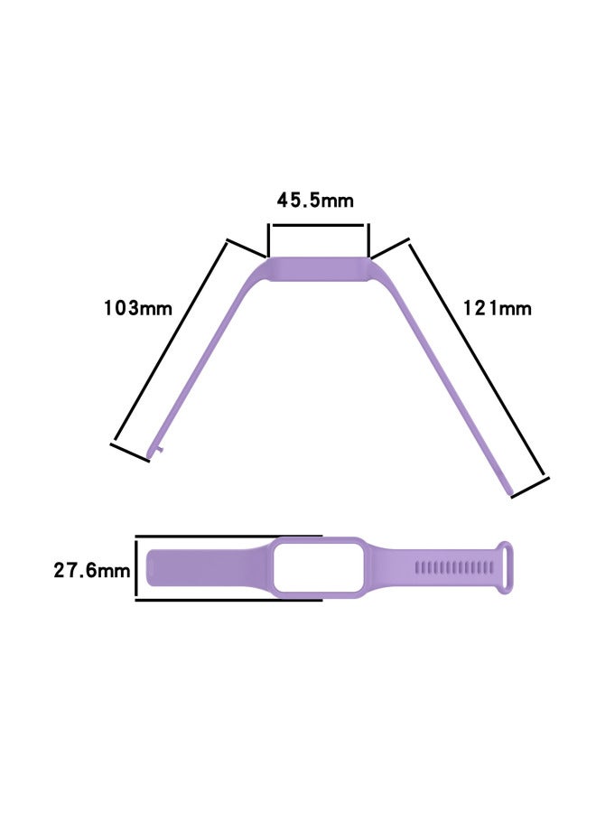 For Xiaomi Redmi Bracelet 3 Wristband Red Mi Bracelet 3 Strap Silicone Smart Sports Replacement Official-Color:Light Blue  - Image 4