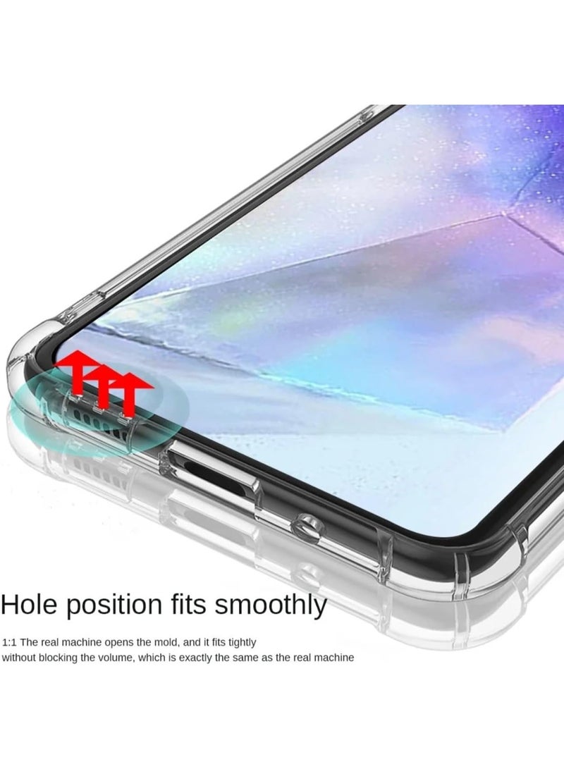Muzz Huawei nova 14 Pro 5G Case, for Nova 14 Pro Phone Case Clear, Reinforced Corners Scratch Resistant TPU Rubber Soft Silicone Protective Crystal Clear Cover for Huawei Nova 14 Pro - Image 5