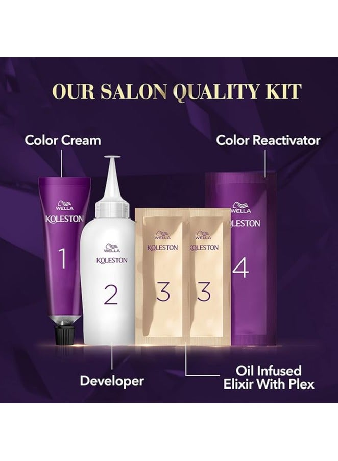 Wella Koleston Supreme Hair Color Chocolate Magnetic 6/7 - Image 3
