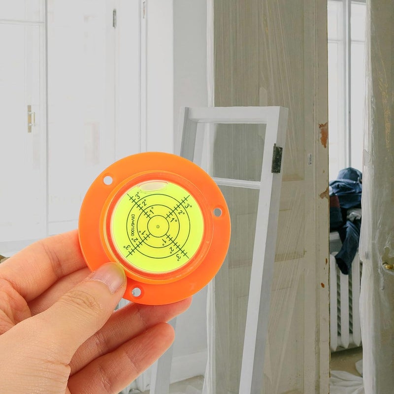 Mini Horizontal Bubble Leveler Tool with Base 60x15mm, Small Precision Pocket Level for Tripod and Outdoor Vehicle Measuring, Portable Spirit Level for Accurate Layout - Image 4