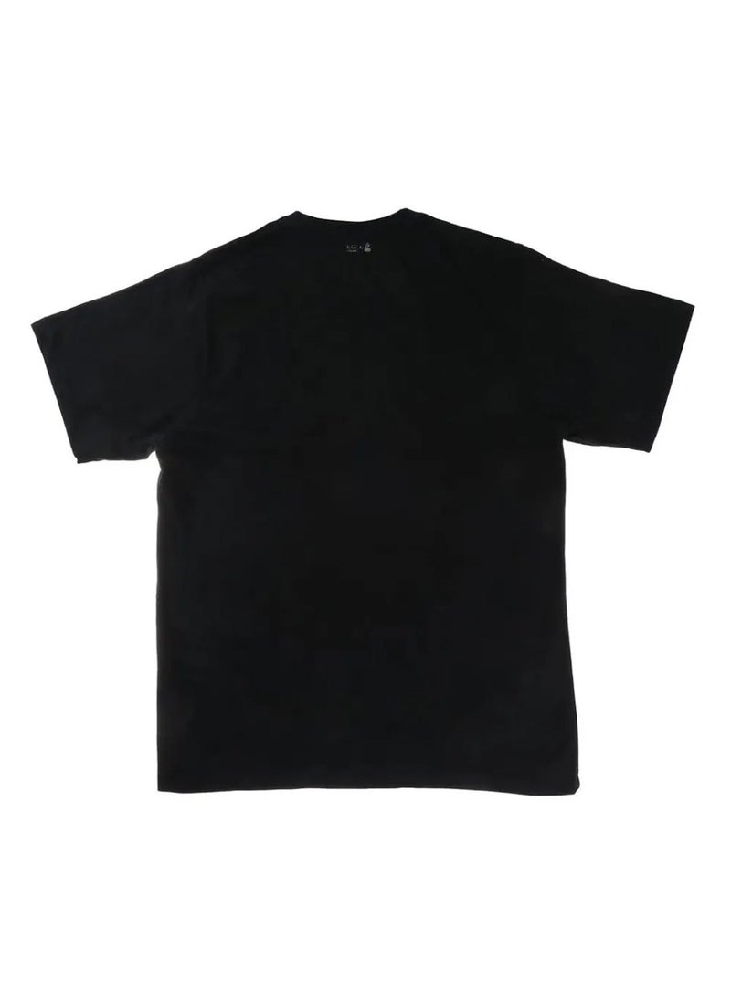 SHABABUNA x HNAK - Cotton T-shirt from the Love collection by Shababuna X Hnak - printed with the phrase “I Love Madina” | Made of 100% cotton, Short sleeves and a round neck | Original Saudi products | Black - Image 1